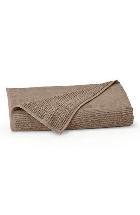 Boll & Branch Turkish Rib Bath Towel in Walnut at Nordstrom