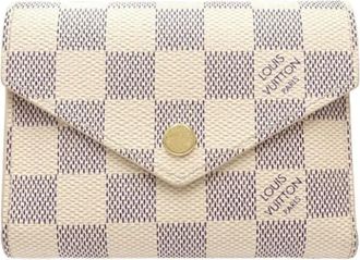 Louis Vuitton Pre-owned Wallets, female, Beige, Size: ONE SIZE Pre-owned Fabric wallets