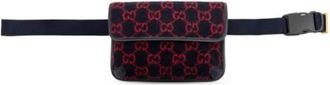 Gucci Pre-owned Fanny pack - Dames - Vintage Heuptassen - Veelkleurig - ONE Size - Wol - Vintage