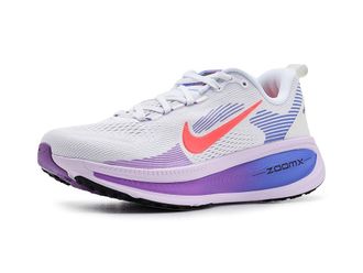 Nike Vomero 18 Womens Shoes White/Hot Lava/Violet Mist/Sapphire : 10.5 B - Medium, Synthetic