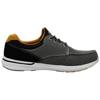 Skechers Mens Mosen Boat Shoe In Charcoal