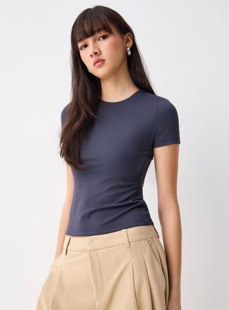 Twik Womens Second skin high neckline T-shirt