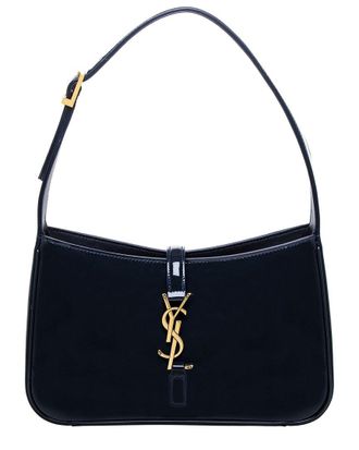 Saint Laurent Le 5 A 7 Patent Hobo Bag