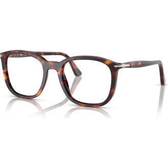 Persol 50mm Rectangle optical glasses in Tortoise at Nordstrom