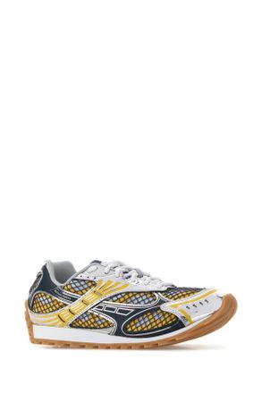 Bottega Veneta Mens Multicolor Orbit Sneakers Yellow