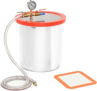 vidaXL C&aacute;mara De Vac&iacute;o De Acero Inoxidable 18,9 L Vidaxl