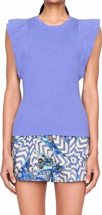 Marie Oliver Rory Top In Lapis