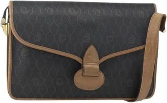 Dior Pre-owned Cross Body Bags, female, Black, Size: ONE SIZE Pre-owned Vintage Shoulder Bag