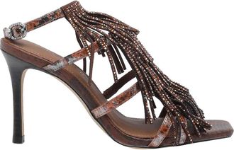 Kurt Geiger Fringe Pump Sandals