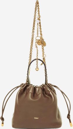 Chlo&eacute; mini leren schoudertas