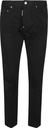 Dsquared2 Teddy Jeans - Heren - Slim Fit Jeans - Zwart - S - Katoen - Jeans
