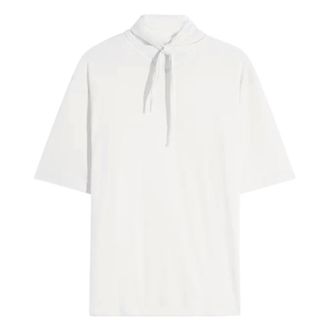 Christophe Lemaire T-Shirts, female, White, Size: M T-Shirt with Foulard