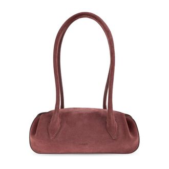 Yuzefi Shoulder Bags, female, Red, Size: ONE SIZE Oyster Mini Shoulder Bag