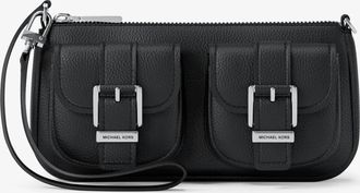 Michael Kors Zoe Small Pebbled Leather Pochette