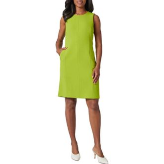 Kasper Sleeveless Sheath Dress in Kiwi at Nordstrom, Size 12