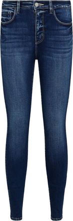 L'agence Marguerite high-rise jeans - women - Cotton/Repreve/Spandex/Elastane - 30 - Blue