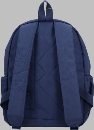 Kenzo Boys Backpack Blue Polyester - Lining: Backpacks