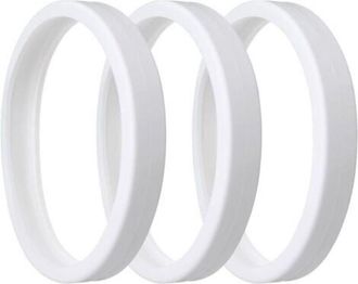 OEM Neum&aacute;tico De Repuesto - Caucho Flexible - Para Robot Limpiador De Piscina Polaris 180 280 360 380 C10 - Pack De 3