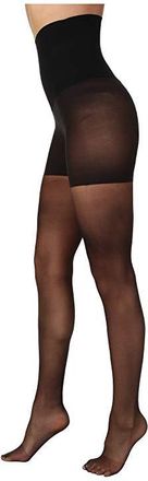 Commando The Essential Control Womens Sheer Hose Black : SM, Nylon/Spandex/Sheer