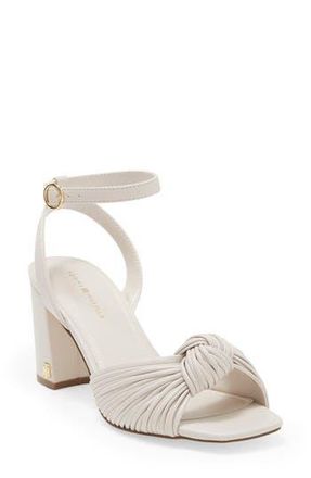 Tommy Hilfiger Sarifina Knotted Strap Sandal in Cream at Nordstrom Rack, Size 8.5