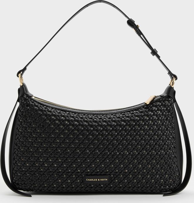 Calla Woven Shoulder Bag