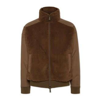 Dsquared2 Light Jackets, male, Brown, Size: M Brown Sweater Collection