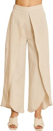 Wishlist Tulip Leg Pants in Oatmeal at Nordstrom Rack, Size Medium
