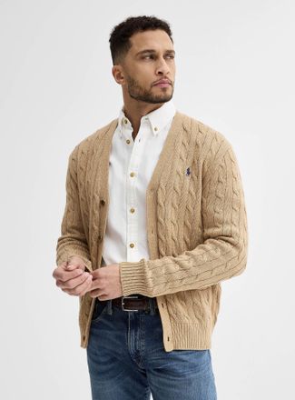 Polo Ralph Lauren Polo Shirt Ralph Lauren - Mens Twisted cable cardigan