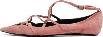 Marc Jacobs Ballerine in pelle scamosciata - Rosa