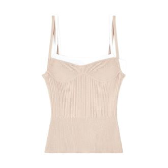 Diesel Sleeveless Tops, female, Brown, Size: XS Sleeveless Top