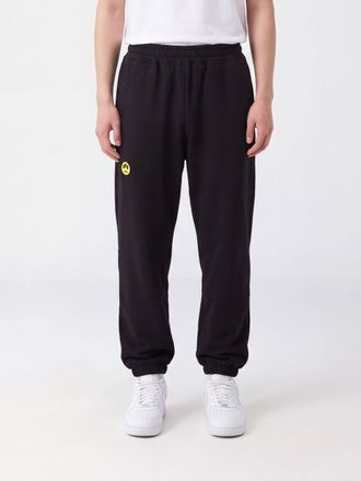 Barrow Pantaloni jogging in jersey con logo a contrasto e vita elasticizzata