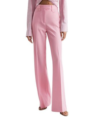 Reiss Blair Wool-Blend Wide Leg Trouser