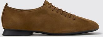 Camper Stringate Casi Myra in pelle scamosciata con tacco basso
