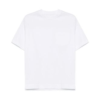Circolo 1901 T-Shirts, male, White, Size: 2XL White T-shirts and Polos with Pocket
