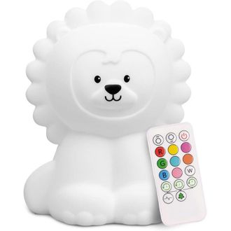 OEM L&aacute;mpara De Noche De Silicona Con Forma De Le&oacute;n Para Ni&ntilde;os, L&aacute;mpara De Mesita De Noche Para Beb&eacute;s Y Ni&ntilde;os Peque&ntilde;os, Port&aacute;til, Regalo Luminoso Con Forma