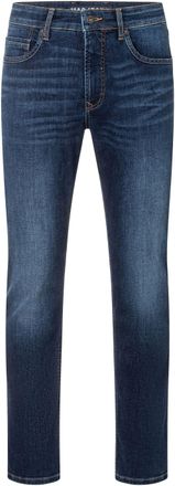 MAC Broeken Regular-fit-Jeans MAC Arne, Herren, Gr. 30, L&auml;nge 30, midnight schwarz used, Denim/Jeans, Obermaterial: 82% Baumwolle, 16% Polyester, 2% Elasthan, uni