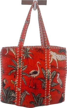 Generic Quilted Cotton Tote Bag for Women, Handmade Printed Shoulder Bag with Strong Handles, Lightweight Reusable Shopping Handbag for Travel, Beach, Office,