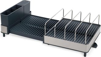 Joseph Joseph Extend Max Steel ausziehbares Abtropfgestell, Edelstahl / anthrazit