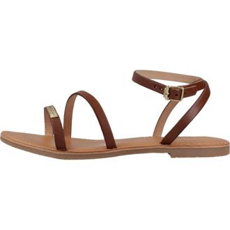 Les Tropeziennes Hanak Sandal - Dames - Sandalen - Bruin - 40 EU - Leer - Schoenen