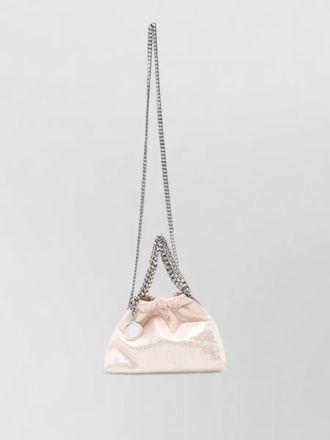 Stella McCartney falabella mini shoulder bag chain trim