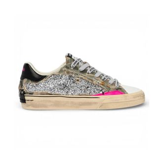 Crime London Sneakers, female, Gray, Size: 10 US Deconstructed Camo Stardust
