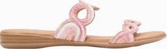 Andr&eacute; Assous Womens Nizzie Featherweights Sandal In Scarlet Multi
