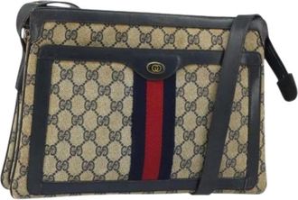 Gucci Pre-owned Vintage Schoudertas - Dames - Vintage Schoudertas - Veelkleurig - ONE Size - Leer - Vintage