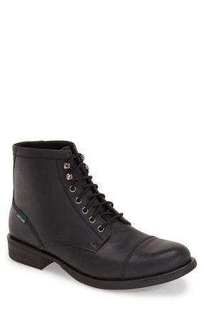 Eastland High Fidelity Cap Toe Boot in Black at Nordstrom, Size 11.5