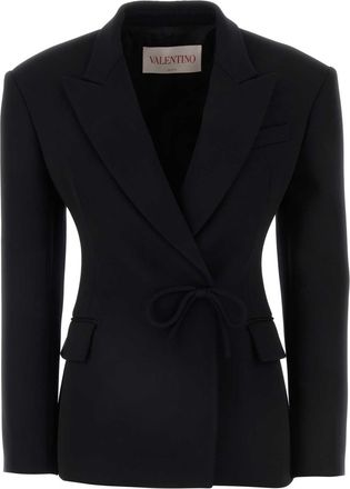 Valentino Garavani Black Wool Blazer