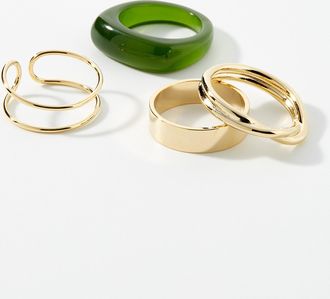 Simons Womens Multiform rings Set of 4