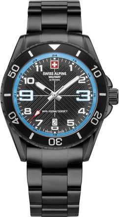 Swiss Alpine Military Watches - Heren - Horloges - Zwart - ONE Size - Accessoires
