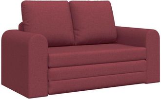 vidaXL Sofa Bed Wine red 148 x 71 x 83 cm Fabric Vidaxl
