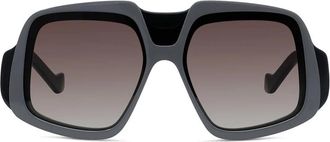 Loewe Anagram Mask Zonnebril - Dames - Zonnebrillen - Zwart - ONE Size - Accessoires