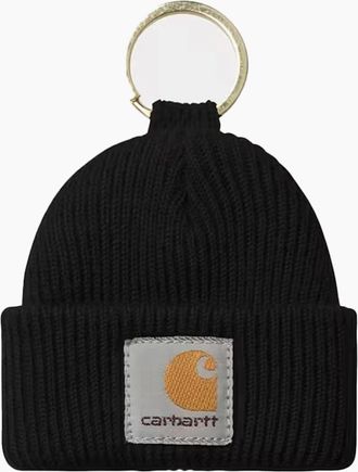 Carhartt Work in Progress Mens Carhartt WIP Mini Watch Hat Keychain Black - Size: ONE size